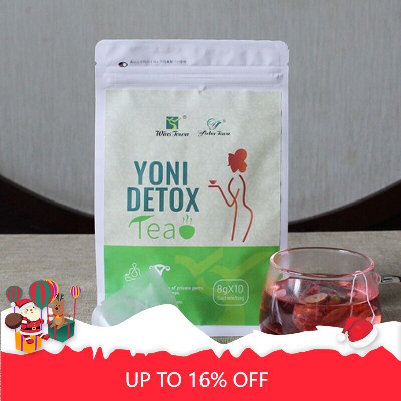 Yoni Detox Slim Tea Bag Flat Tummy Organic Herbal Detox Tea Weight Loss 8g*10Bag