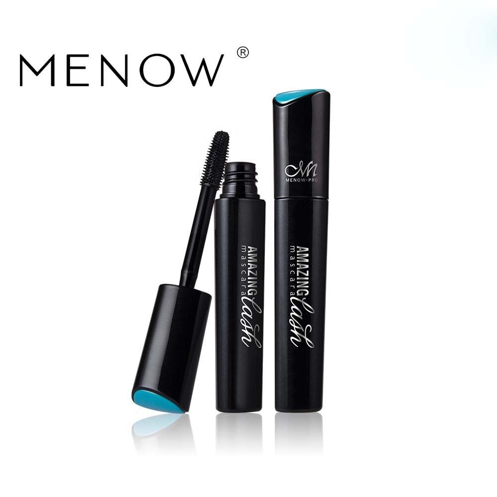 MENOW Brand Cosmetic Natural Black Lengthening Silicon Brush Professonal Mascara