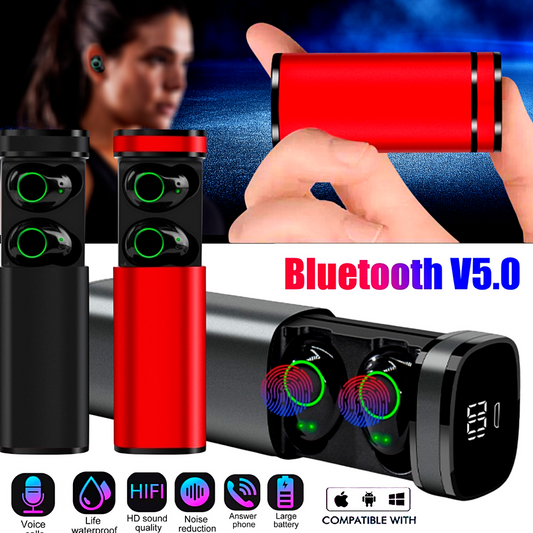 Audifonos inalambricos Bluetooth 5.0 Auriculares Universales Para Telefonos Cell