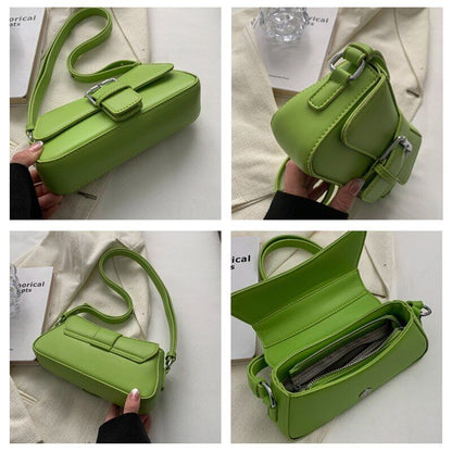 Leather Crossbody Bags For Women Shoulder Bag Lady Handbags and Purses
