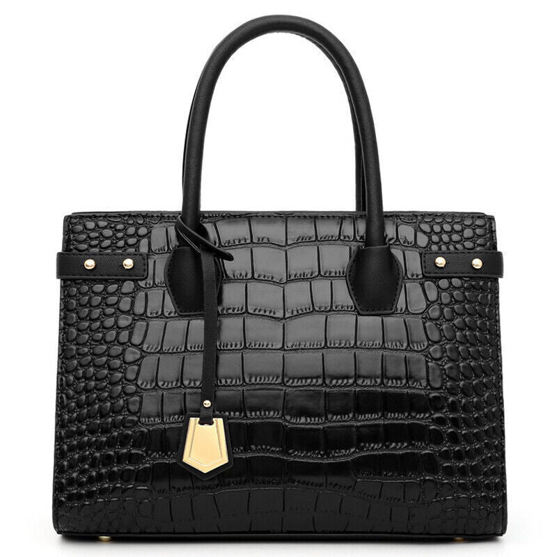 Alligator-patterned handbags, backpacks, handbags, backpacks