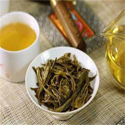 357g Jinsi Tiebing Shen Puer Tea 2015 Xiaguan Discus of Gold Wire Puerh