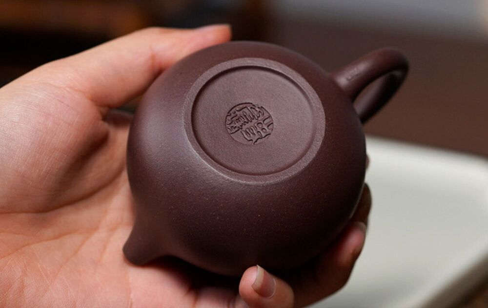 100cc chinese Yixing Handmade Zisha Old Zi clay Teapot  XiShi GongFu Tea Pot