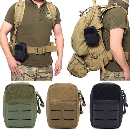 Portable Waist Bag Outdoor Hunting Survival First Aid Bag Medical Kit EDC Tool