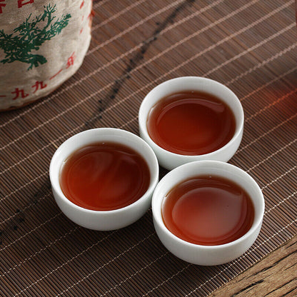 1991 Yunnan Puer Tea Zhang Xiang Ancient Tree Puerh Loose Ripe Basket Pack 300g
