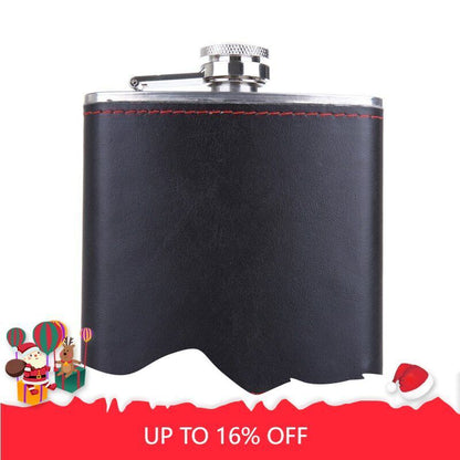 Alcohol Bottles Hip Flask Flagon Wine Pot Stainless Steel Whiskey Wine Portable
