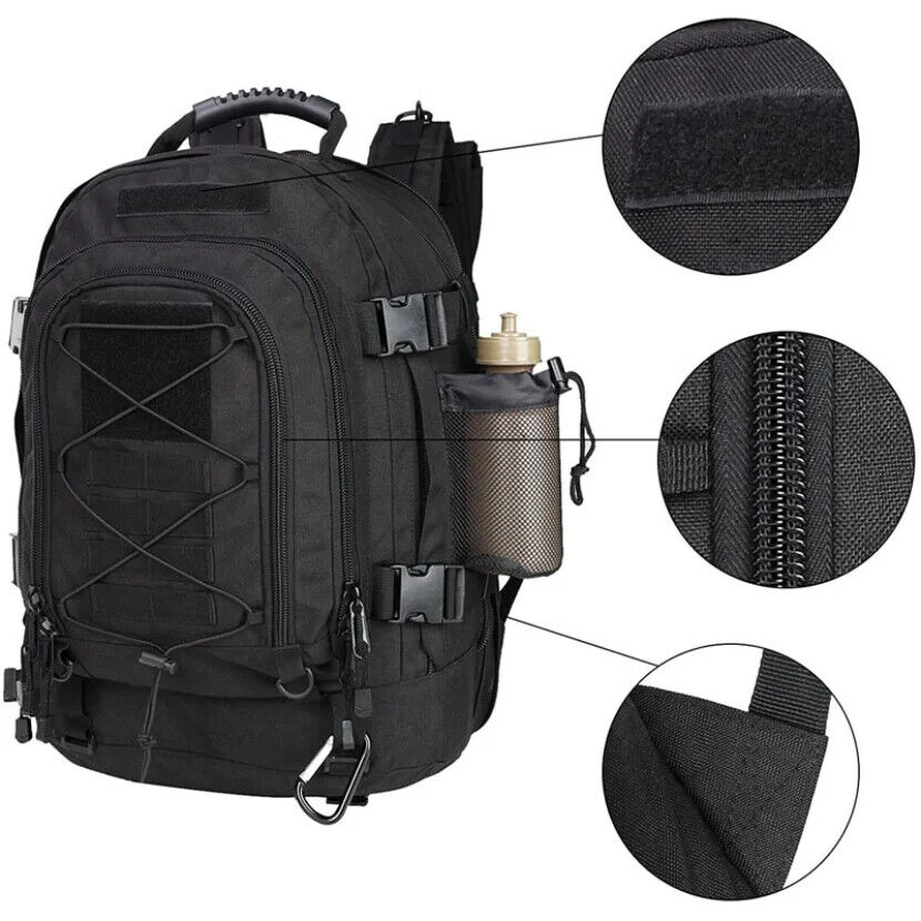 60L 25L Tactical Backpack Men Travel HikingTrekking Outdoor Bag Men's Backpacks