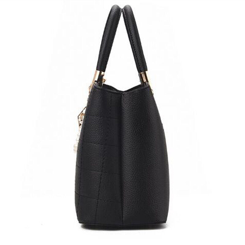 Fashion Women's Ladies PU Leather Backpack Handbag Shoulder Bag Crossbody Purse