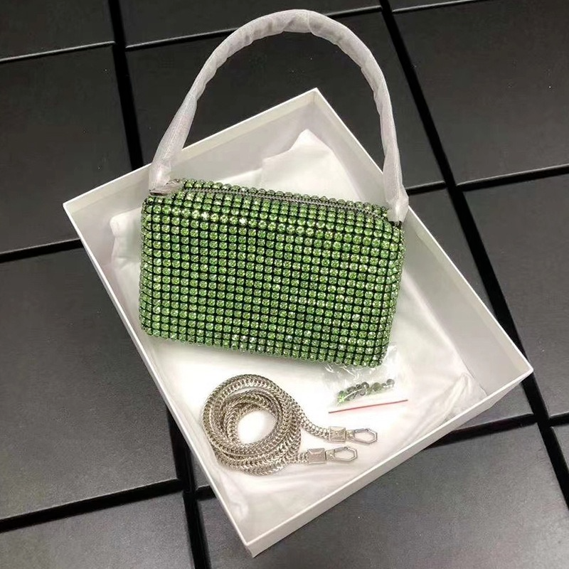 Hobo Bag Women Handbag Shoudler Handbag Hobos Rhinestone Handbag Lady Shiny
