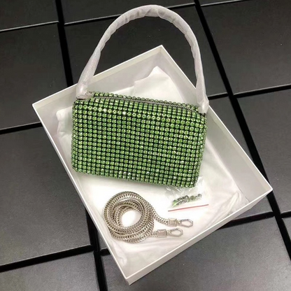 Hobo Bag Women Handbag Shoudler Handbag Hobos Rhinestone Handbag Lady Shiny