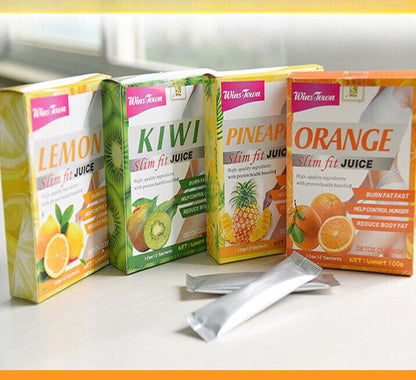 Slim Fit Juice Weight Loss Instant Orange Powder Pineapple Juice Slim Tea