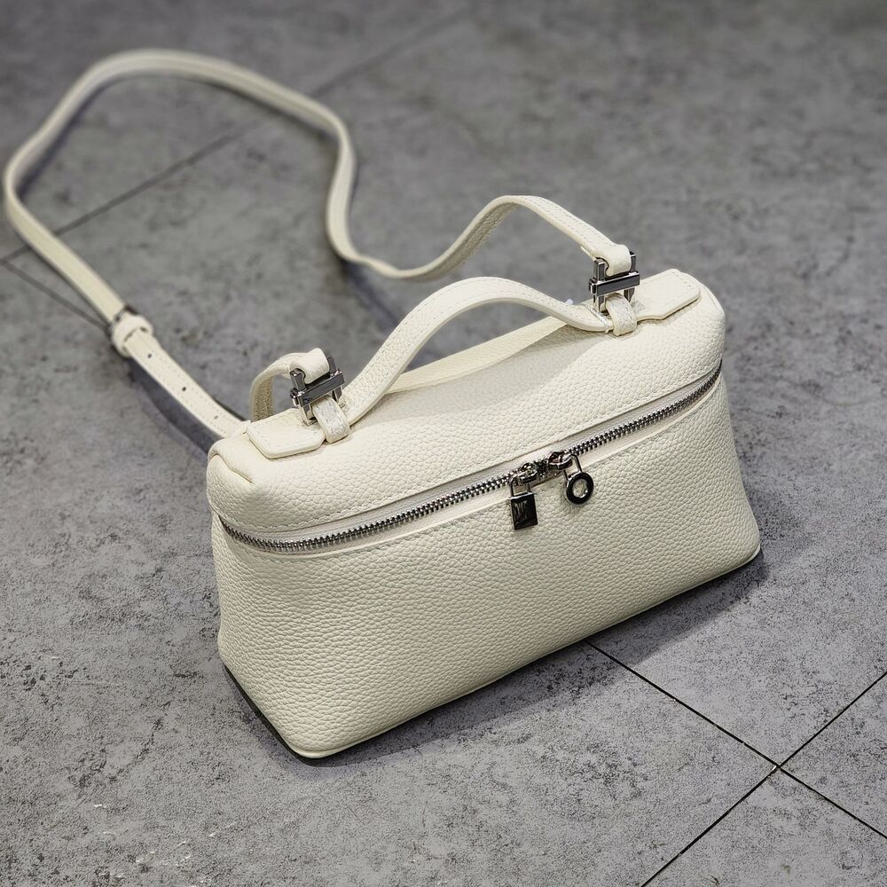 Small Mini Real Leather Box Tote Handbag Purse Crossbody Shoulder Bag Clutch