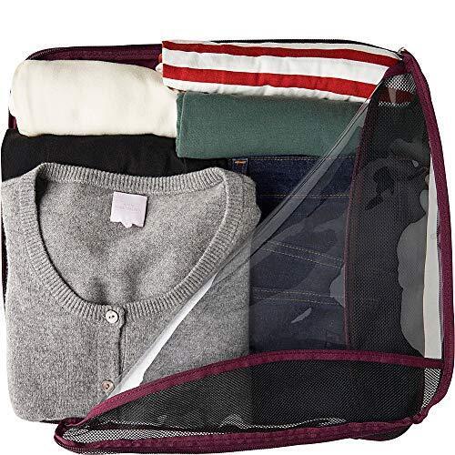 Baggallini Unisex Adult Luggage Only Extra Large Compression One Size, Black