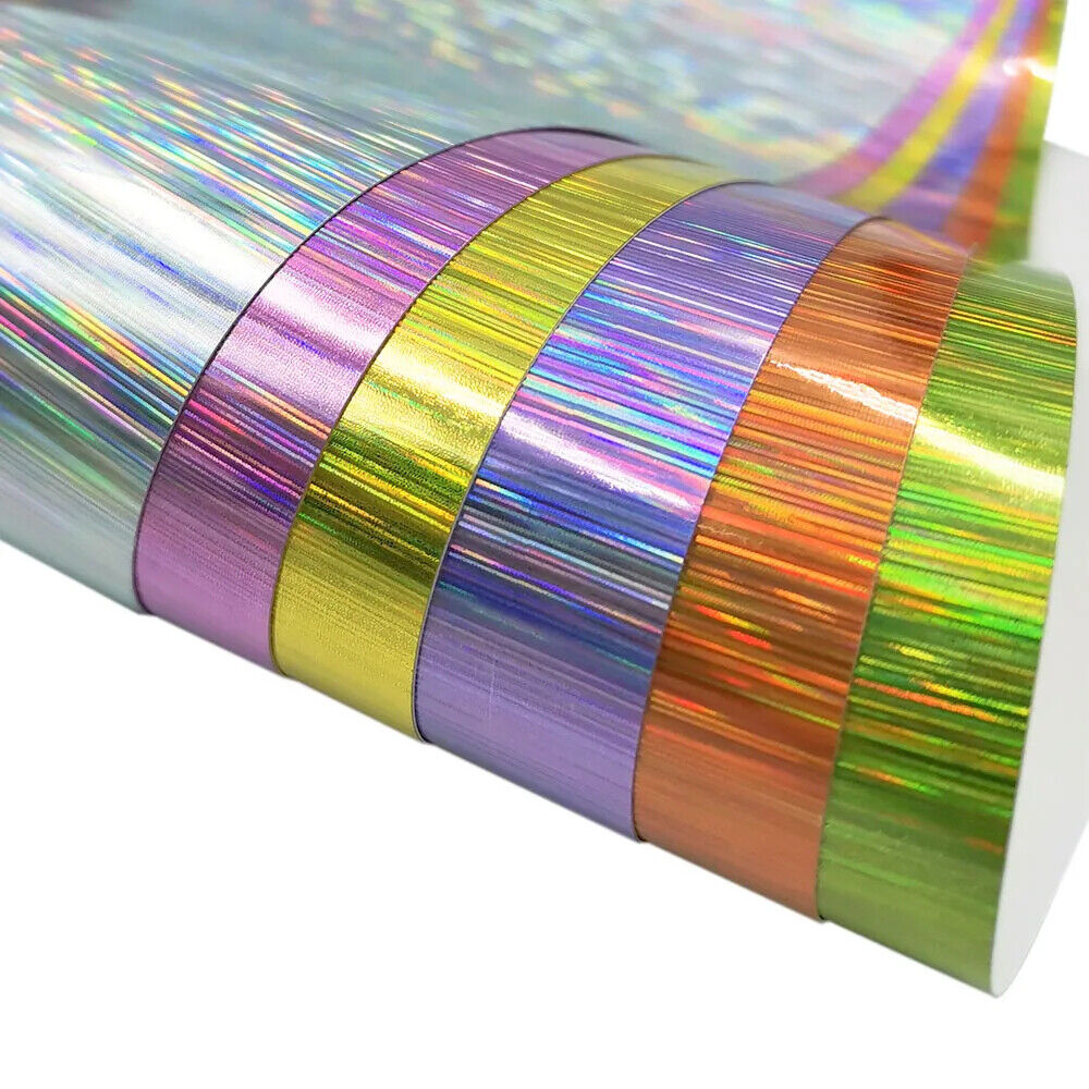 Wall Decoration Sticker Vinyl Craft Holographic Glitter Adhesive DIY Mugs Decals