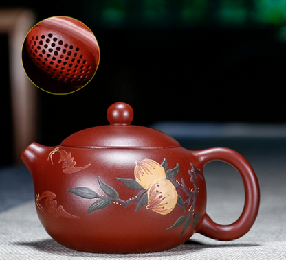 Chinese Yixing Zisha Clay Handmade Exquisite Teapot #84784