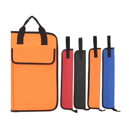 Durable Cotton Padded Drumstick Bag Drum Stick Waterproof Percussion Instruments
