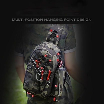 Tackle Bag Fishing Backpack Multifunctional Fishing Gear Bag Fishing Accessories