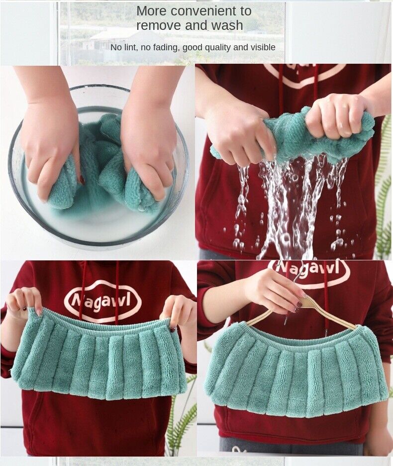 Cubierta De Asiento De Inodoro De Baño Alfombrilla Lavable Acrílica Suave Cálida