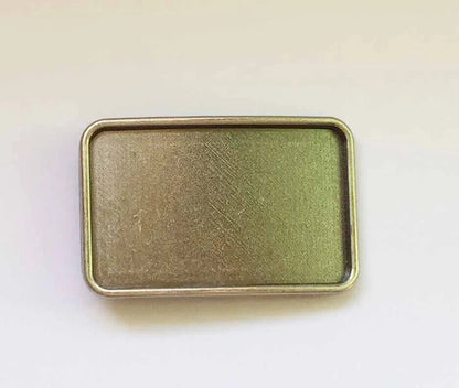 Belts Buckles Metal Nickel-Free Vintage Rectangle Blank Band Accessories 7.8x5cm