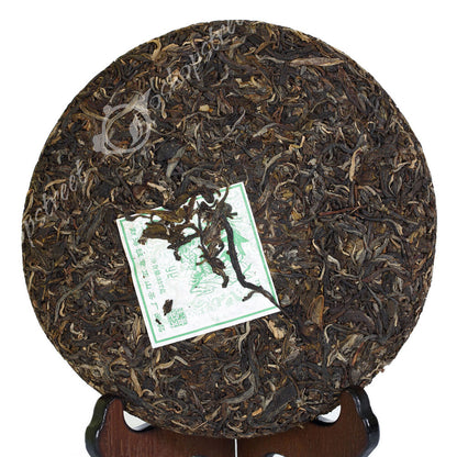 357g Organic Certified Yunnan Bulang Mount Cake Raw Pu'er Puerh Puer Tea
