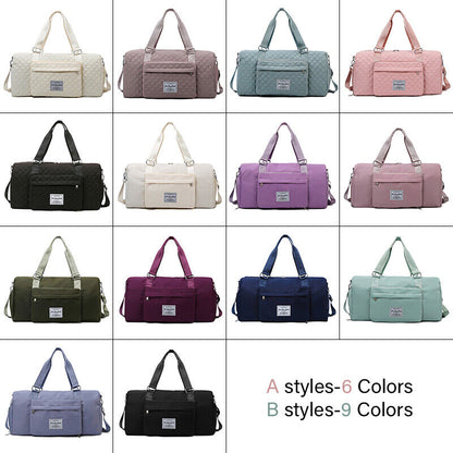 Unisex Travel Bag Dry Wet Separation Bags Yoga Waterproof Sports Handbag Women