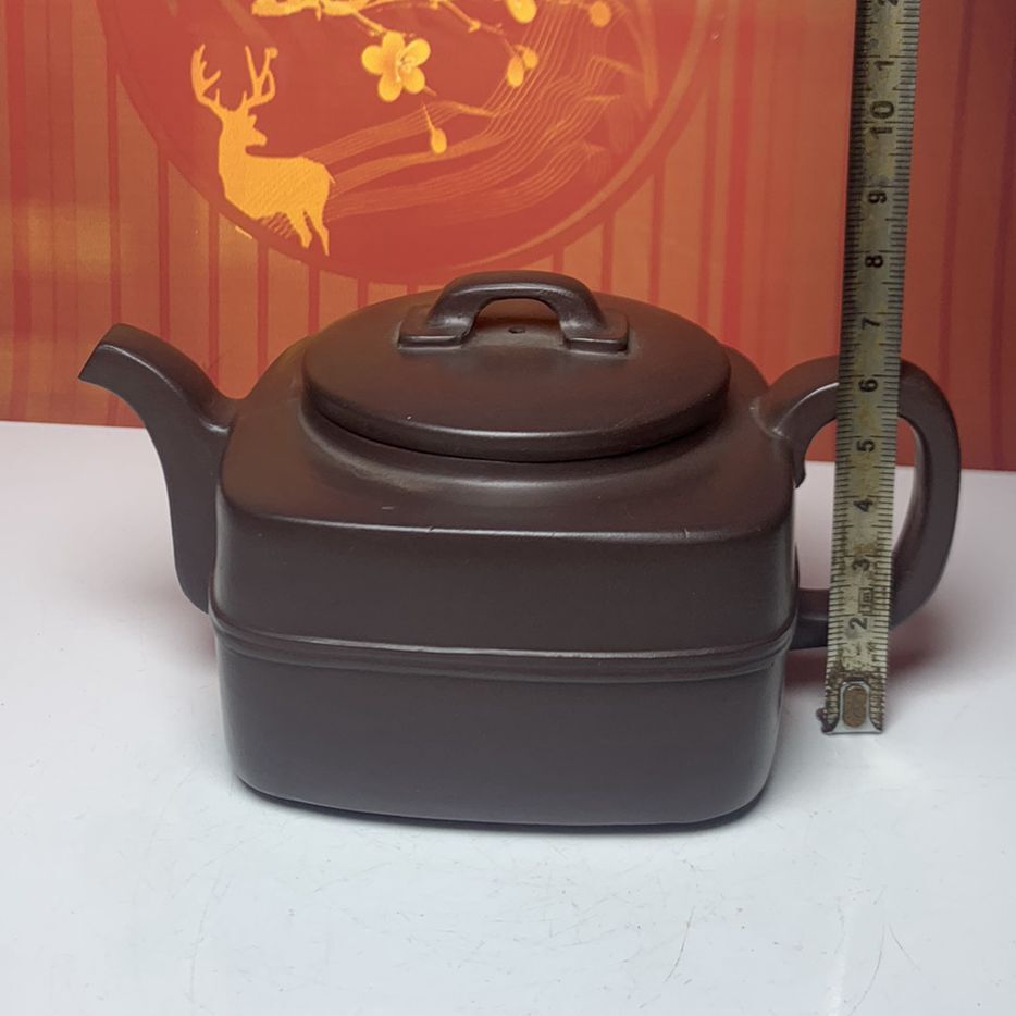 Vintage Chinese Yixing Purple Clay Teapot Zisha Ceremony Fashion Teaware Collect