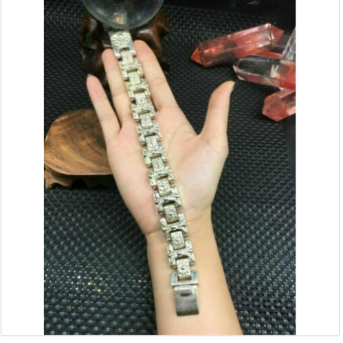 2021 Fashion tibet silver Men / girl Hand delicacy Statye Bracelet