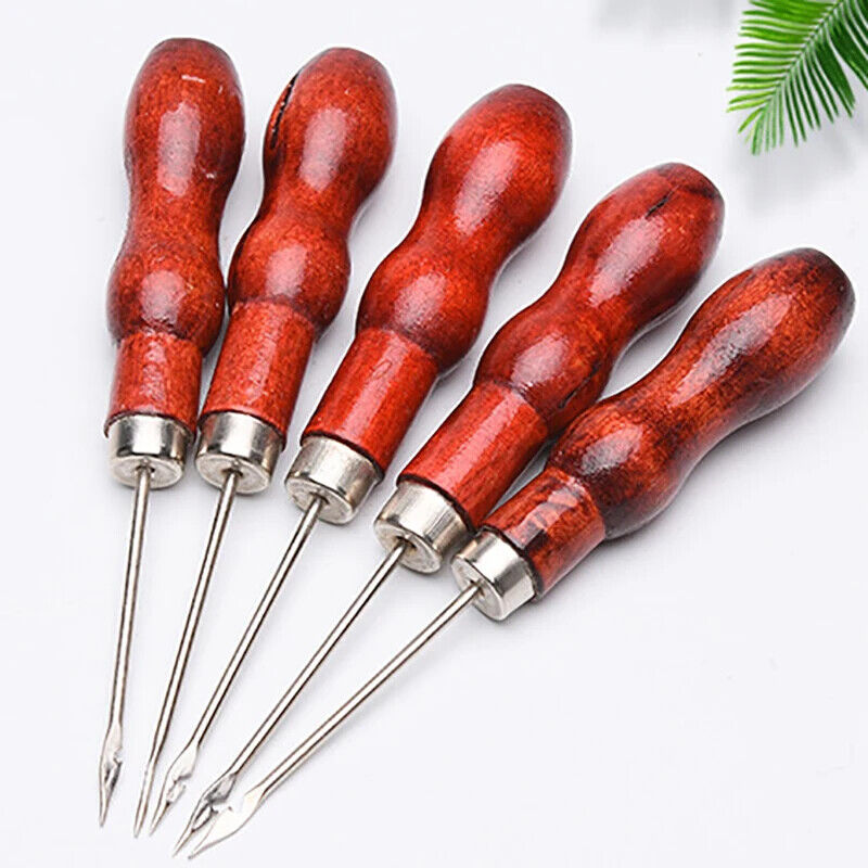 Simple Moxibustion Tool Moxa Stick Wooden Handle Awl Scraper