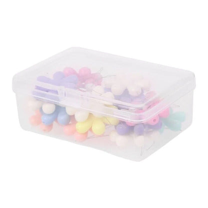 Needle Threaders 20Pcs Multicolor Flower Shape Wire Loop Cross Stitch Guide Tool