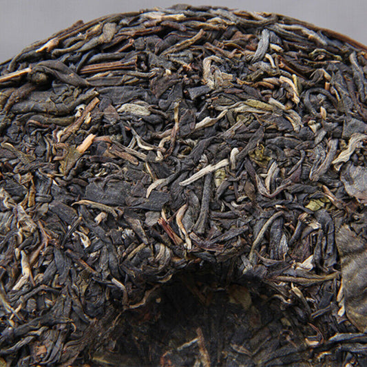 Pu'er Cha Tea Yunnan Premuim Natural Ancient Tree Old Pu-erh Green Tea Cake 180g-
