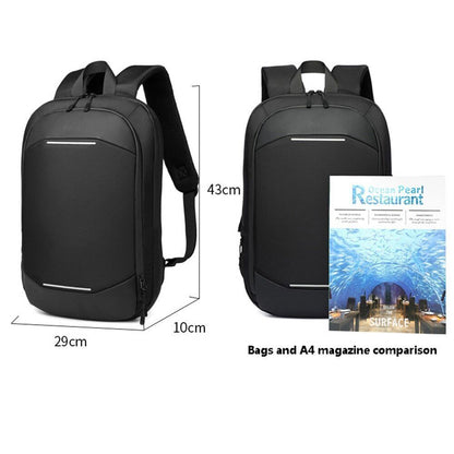Men 15.6 Inch Laptop Backpack Notebook Rucksack Business Travel Bag
