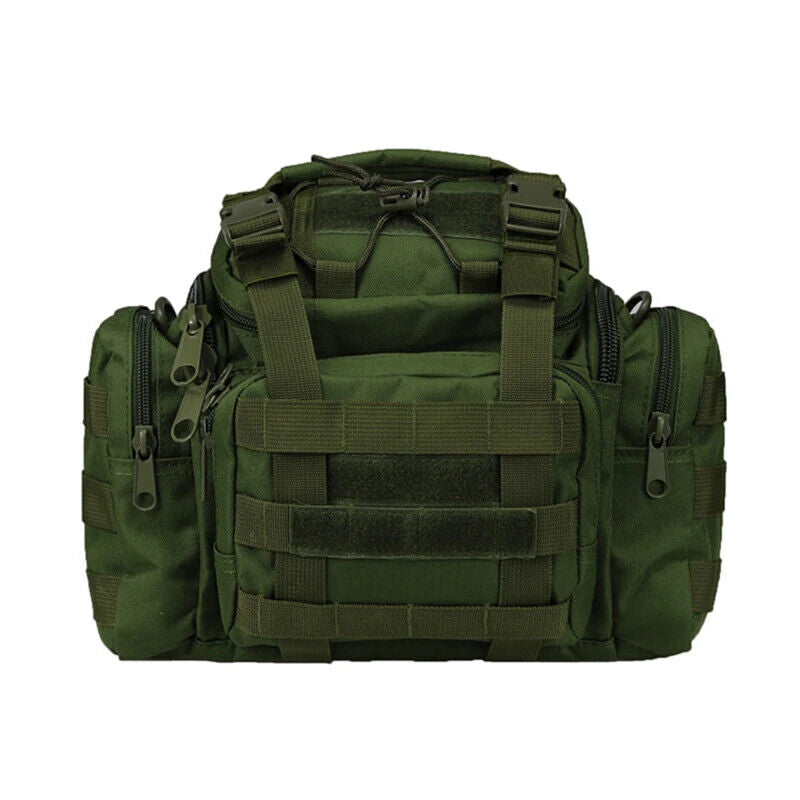 Military Tactical Backpack Pack Waist Bag Molle Camping Hiking Chest Bag