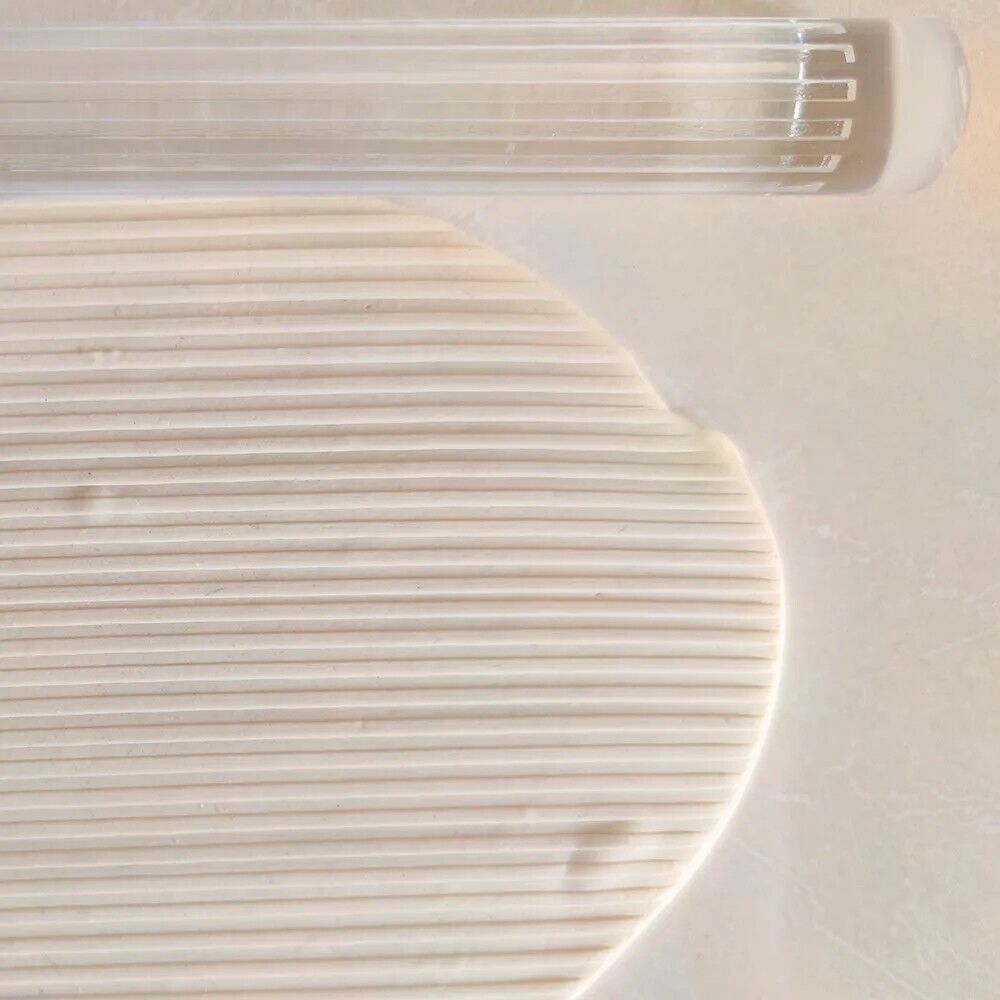 Cake Dough Rollers Acrylic Non-Stick Fondant Embossed Clay Textured Rolling Pins