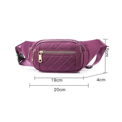 Women Cross Body Antitheft Pouch Chest Bag Shoulder Bag Waistpack Fanny Bag