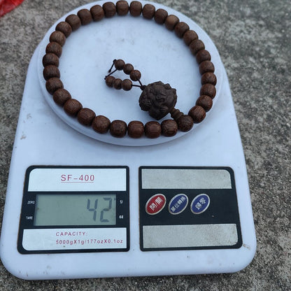 12mm Amitabha Buddha Pipal Bodhi Banyan Mala Monk Tibetan Bracelet Bead Art