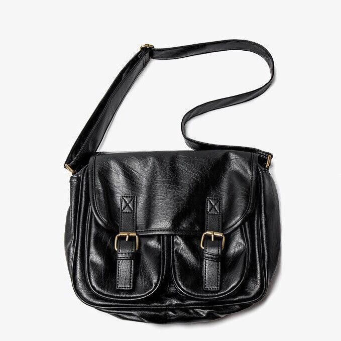 Top PU Leather Women's Sling Shoulder/Messenger Bag, Retro Leather Crossbody Bag
