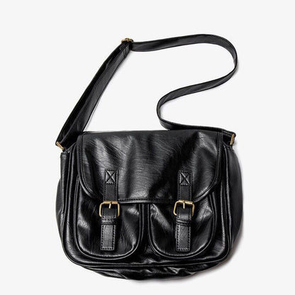 Top PU Leather Women's Sling Shoulder/Messenger Bag, Retro Leather Crossbody Bag