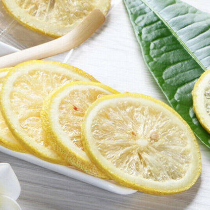 Ning Meng Lemon Tea Dried Sliced Tea 冻干蜂蜜柠檬片水果茶 泡茶 单独包装 中闽飘香牌