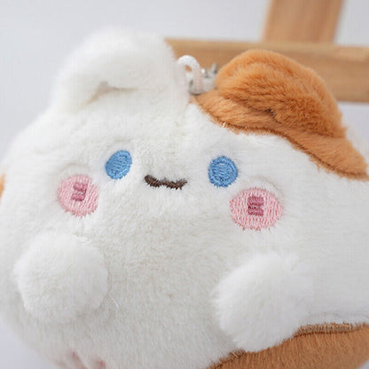 Kawaii Cat Plush Doll Pendant Cute Soft Stuffed Keychain Lovely Bag Decoration