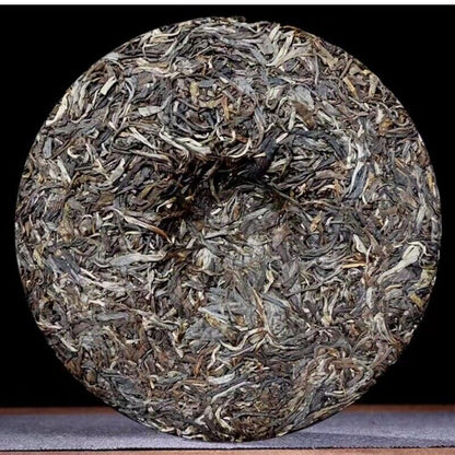 357g Yunnan Old Raw Pu-erh Tea Cake 2015 Wild Banzhang Tea King Pu'er Cake Tea