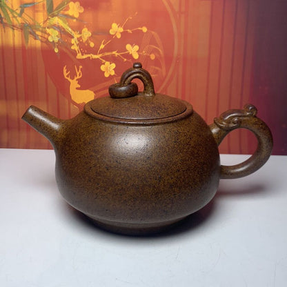 Vintage Chinese Yixing Purple Clay Teapot Zisha Ceremony Ceramic Teacups Teapots