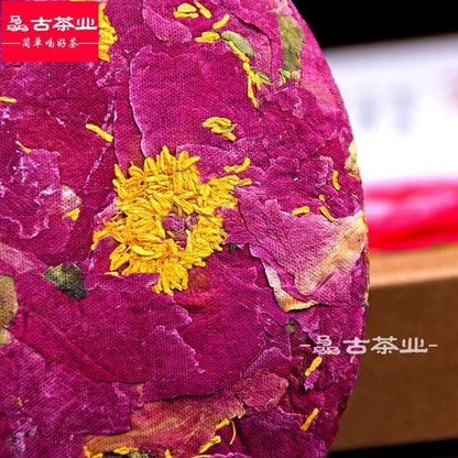 Flower Tea Cake Blooming Tea Peony Nectar Scented Health Tea Green Food 牡丹花茶