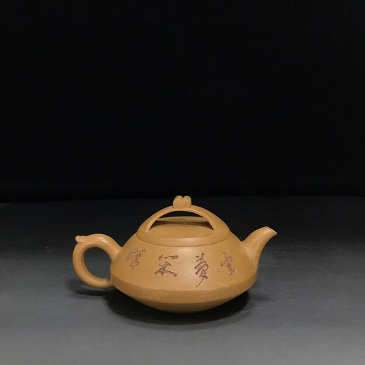 vintage chinese yixing purple clay teapot zisha ceremony teaware collection rare
