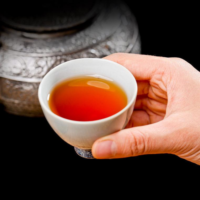 200g Yunnan Old Puerh Tea Cake Laobanzhang Ripe Pu-erh Tea Chinese Raw Pu'er Tea