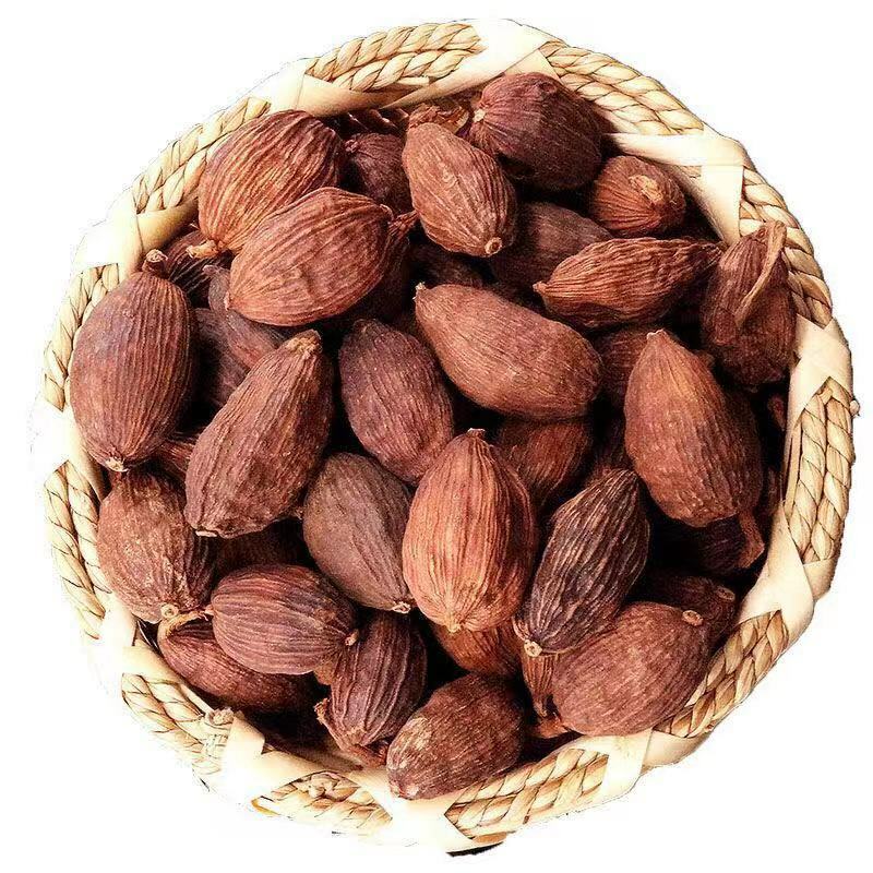 100g-500g Organic Cardamom Smoky Flavour Spices Seasonings Yunnan Black Cardamon