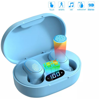 Audifonos de Telefonos Bluetooth Auriculares inalambricos LED para Celulares