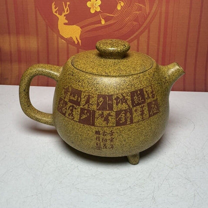 Vintage Chinese Yixing Purple Clay Teapot Zisha Ceremony Teaware Collection Rare