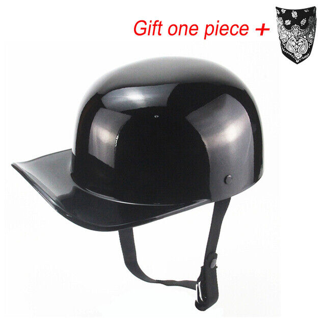 DOT Motorcycle Open Face Helmets Quick Release Summer Adults Baseball Cap Gift