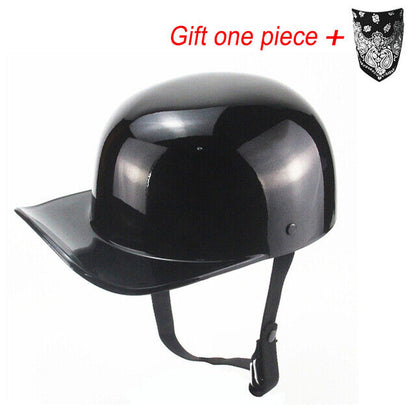 DOT Motorcycle Open Face Helmets Quick Release Summer Adults Baseball Cap Gift