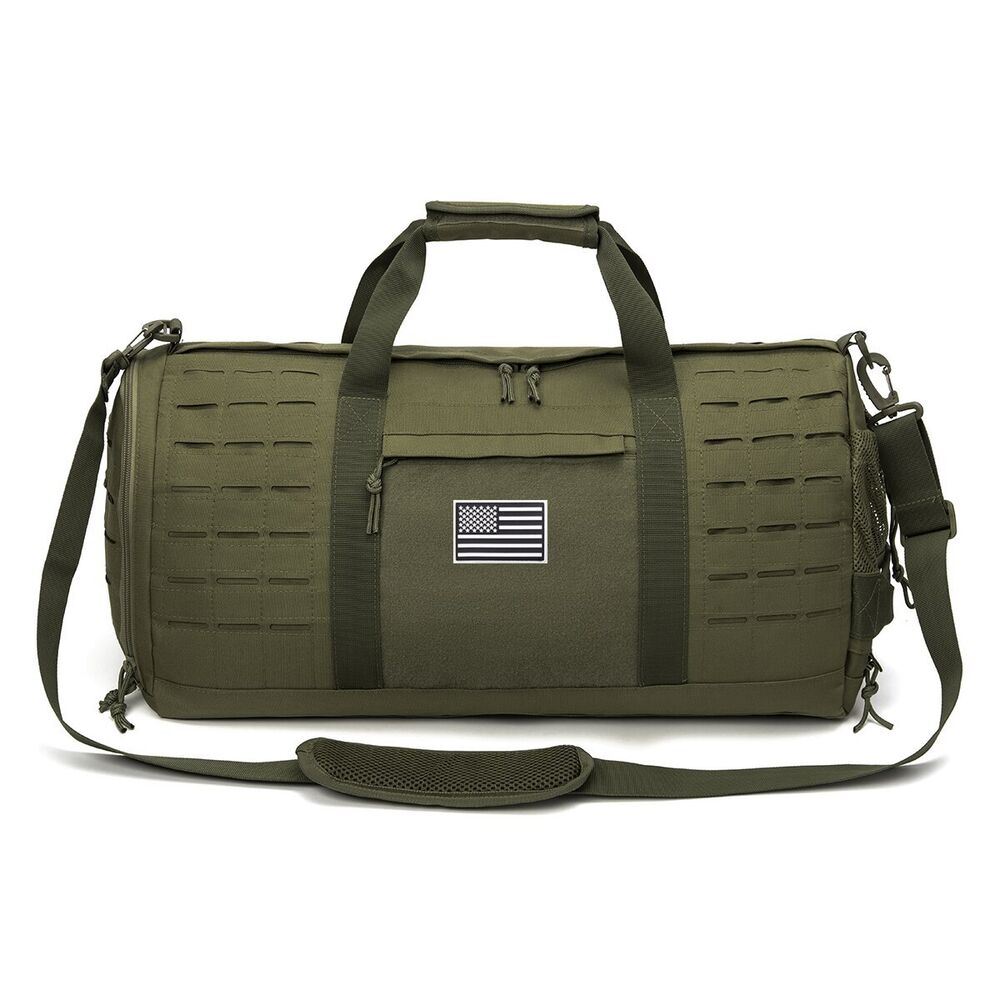 40L Sport Gym Bag Men Tactical Bag Travel Training Bag Shoe Basketball Bag